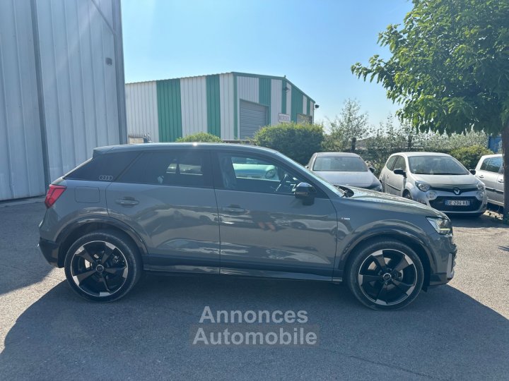 Audi Q2 14 TFSI 150 ch S tronic 7 S Line GRIS QUANTUM - CAM - SIÈGES CHAUFF - 6
