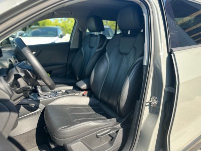 Audi Q2 14 TFSI 150 ch S tronic 7 S Line GRIS QUANTUM - CAM - SIÈGES CHAUFF   - 11