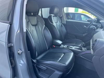 Audi Q2 14 TFSI 150 ch S tronic 7 S Line GRIS QUANTUM - CAM - SIÈGES CHAUFF   - 13