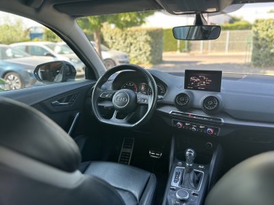 Audi Q2 14 TFSI 150 ch S tronic 7 S Line GRIS QUANTUM - CAM - SIÈGES CHAUFF   - 16