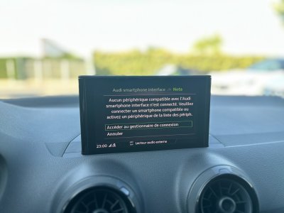 Audi Q2 14 TFSI 150 ch S tronic 7 S Line GRIS QUANTUM - CAM - SIÈGES CHAUFF   - 31