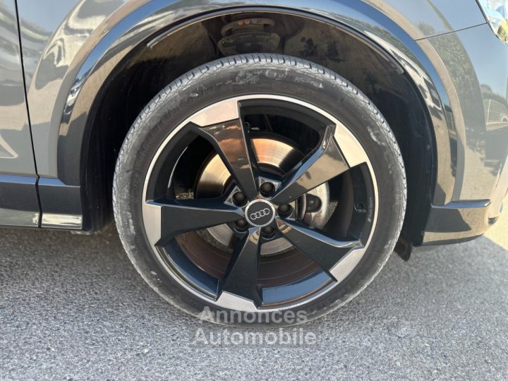 Audi Q2 14 TFSI 150 ch S tronic 7 S Line GRIS QUANTUM - CAM - SIÈGES CHAUFF - 39