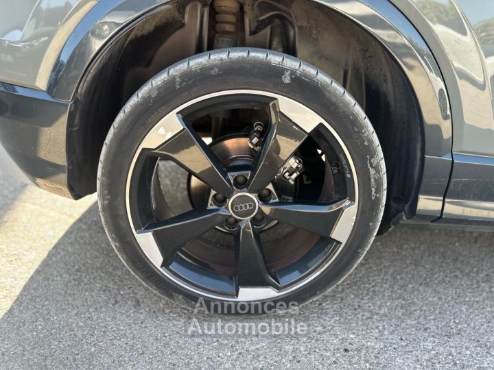 Audi Q2 14 TFSI 150 ch S tronic 7 S Line GRIS QUANTUM - CAM - SIÈGES CHAUFF - 40