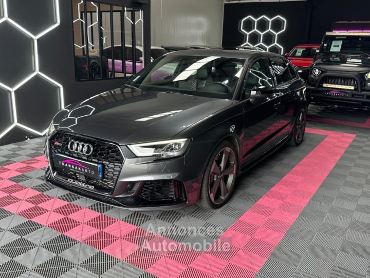 Audi RS3 SPORTBACK S tronic 7 Quattro 25 TFSI 400 ch ~VÉHICULE FRANÇAIS ~ Bang Olufsen ~ TVA RÉCUPÉRABLE ~ Virtual cockpit - 2