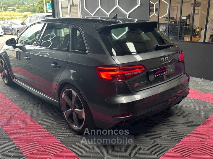 Audi RS3 SPORTBACK S tronic 7 Quattro 25 TFSI 400 ch ~VÉHICULE FRANÇAIS ~ Bang Olufsen ~ TVA RÉCUPÉRABLE ~ Virtual cockpit - 3