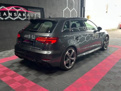 Audi RS3 SPORTBACK S tronic 7 Quattro 25 TFSI 400 ch ~VÉHICULE FRANÇAIS ~ Bang Olufsen ~ TVA RÉCUPÉRABLE ~ Virtual cockpit   - 4