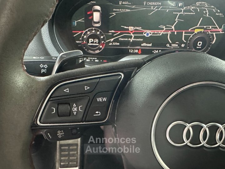 Audi RS3 SPORTBACK S tronic 7 Quattro 25 TFSI 400 ch ~VÉHICULE FRANÇAIS ~ Bang Olufsen ~ TVA RÉCUPÉRABLE ~ Virtual cockpit - 12