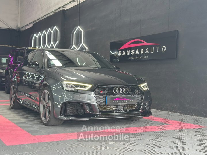 Audi RS3 SPORTBACK S tronic 7 Quattro 25 TFSI 400 ch ~VÉHICULE FRANÇAIS ~ Bang Olufsen ~ TVA RÉCUPÉRABLE ~ Virtual cockpit - 38
