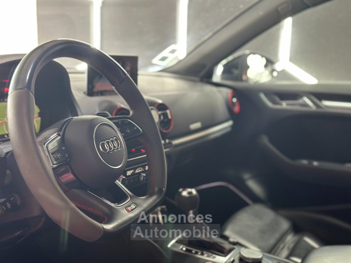 Audi RS3 SPORTBACK S tronic 7 Quattro 25 TFSI 400 ch ~VÉHICULE FRANÇAIS ~ Bang Olufsen ~ TVA RÉCUPÉRABLE ~ Virtual cockpit - 40