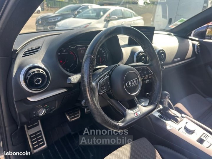 Audi A3 20 TDI 184CH S-LINE QUATTRO S-TRONIC BERLINE LIMOUSINE BVA - 9