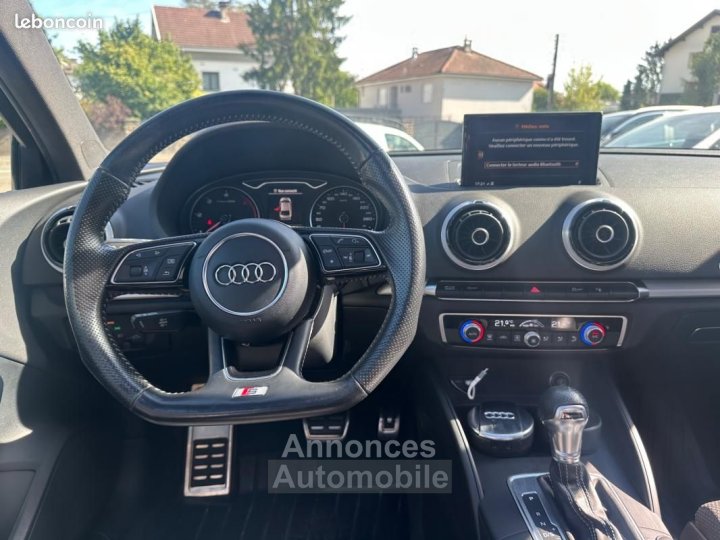 Audi A3 20 TDI 184CH S-LINE QUATTRO S-TRONIC BERLINE LIMOUSINE BVA - 16