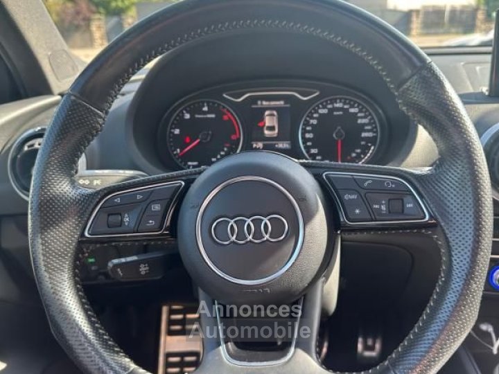 Audi A3 20 TDI 184CH S-LINE QUATTRO S-TRONIC BERLINE LIMOUSINE BVA - 17