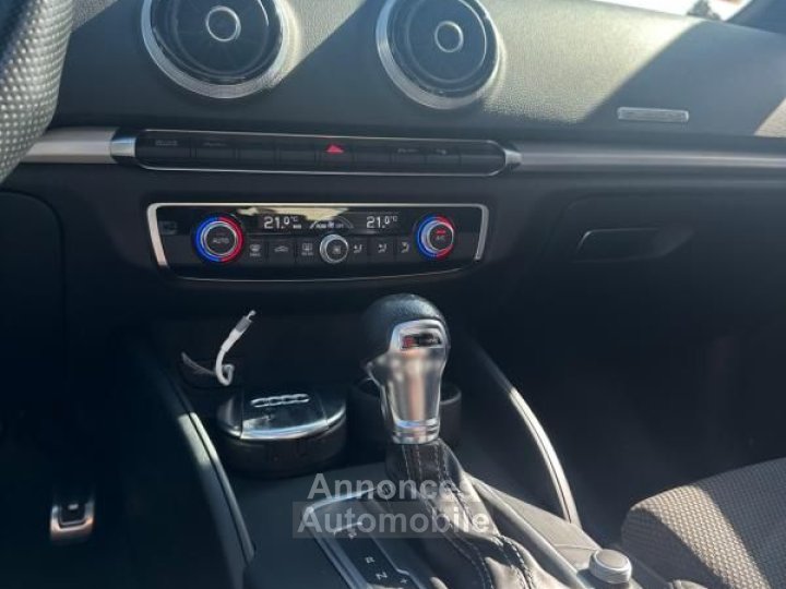 Audi A3 20 TDI 184CH S-LINE QUATTRO S-TRONIC BERLINE LIMOUSINE BVA - 18