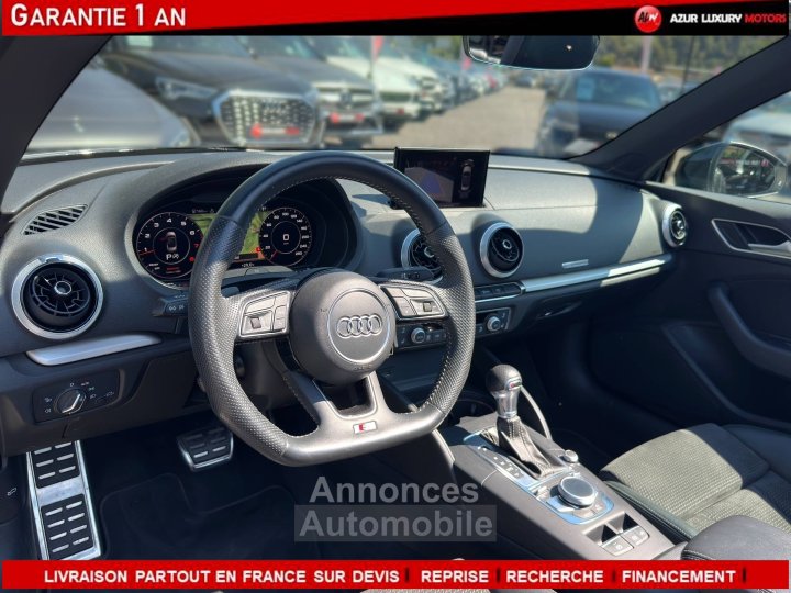 Audi A3 40 TFSI 190ch S line Plus S tronic 7 - 10