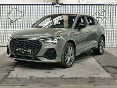 Audi Q3 Sportback NEW HYBRID 45TFSI e 245 S LINE 1° MAIN FRANCAIS TVA RECUPERABLE GPS 16-9 XENON ECLAIRAGE AMBIANCE VOLANT MEPLAT CAMERA 360° CHARGEUR INDUCTION JA20 KE   - 1