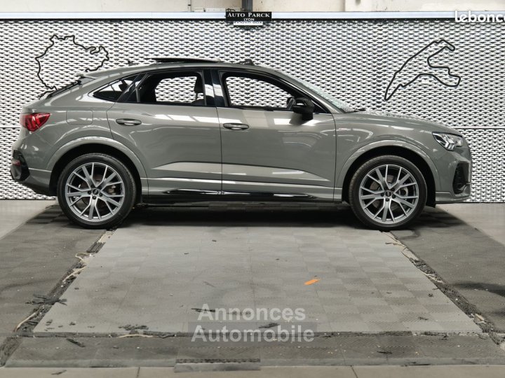 Audi Q3 Sportback NEW HYBRID 45TFSI e 245 S LINE 1° MAIN FRANCAIS TVA RECUPERABLE GPS 16-9 XENON ECLAIRAGE AMBIANCE VOLANT MEPLAT CAMERA 360° CHARGEUR INDUCTION JA20 KE - 3