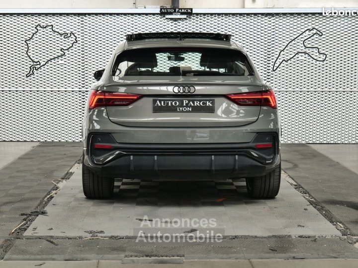 Audi Q3 Sportback NEW HYBRID 45TFSI e 245 S LINE 1° MAIN FRANCAIS TVA RECUPERABLE GPS 16-9 XENON ECLAIRAGE AMBIANCE VOLANT MEPLAT CAMERA 360° CHARGEUR INDUCTION JA20 KE - 5