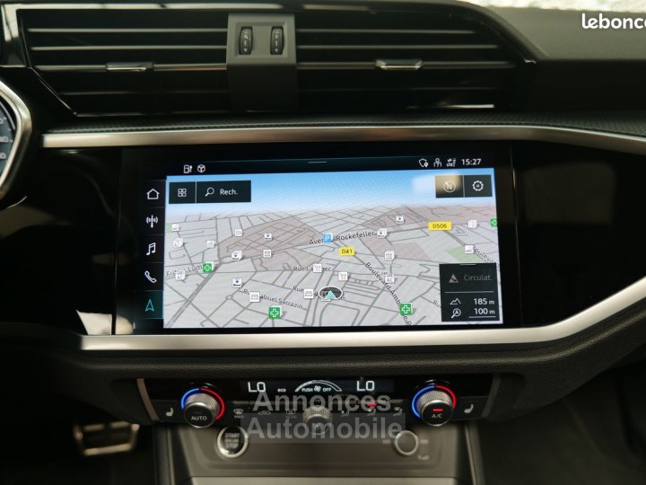 Audi Q3 Sportback NEW HYBRID 45TFSI e 245 S LINE 1° MAIN FRANCAIS TVA RECUPERABLE GPS 16-9 XENON ECLAIRAGE AMBIANCE VOLANT MEPLAT CAMERA 360° CHARGEUR INDUCTION JA20 KE - 8