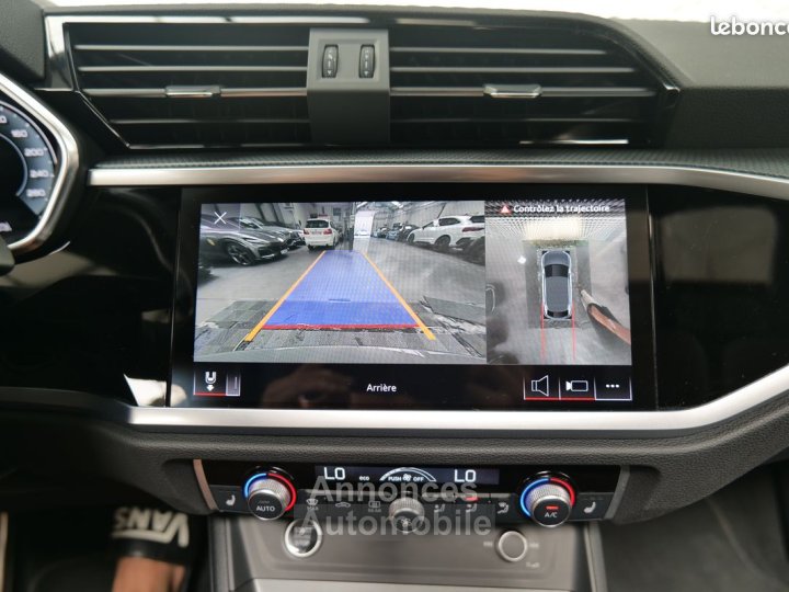 Audi Q3 Sportback NEW HYBRID 45TFSI e 245 S LINE 1° MAIN FRANCAIS TVA RECUPERABLE GPS 16-9 XENON ECLAIRAGE AMBIANCE VOLANT MEPLAT CAMERA 360° CHARGEUR INDUCTION JA20 KE - 9