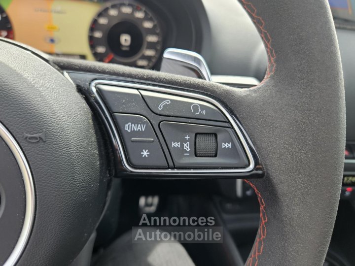 Audi RS3 SportBack Quattro 25 TFSI - 400 - BV S-tronic 8V SPORTBACK  PHASE 2 - 22