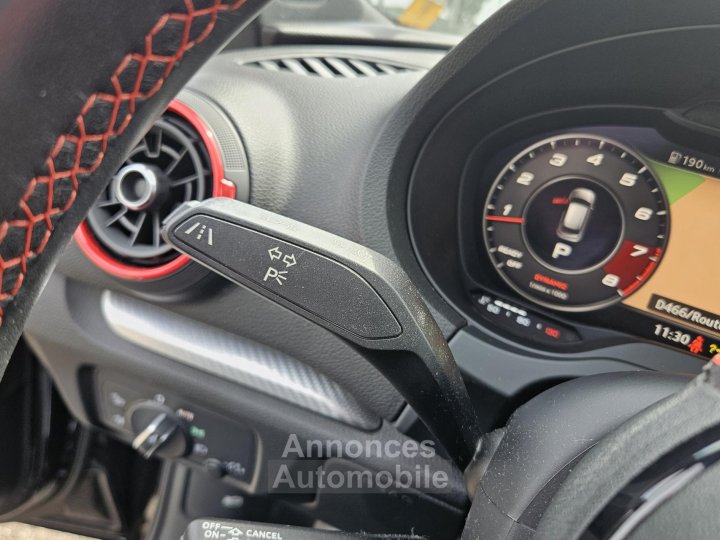Audi RS3 SportBack Quattro 25 TFSI - 400 - BV S-tronic 8V SPORTBACK  PHASE 2 - 25