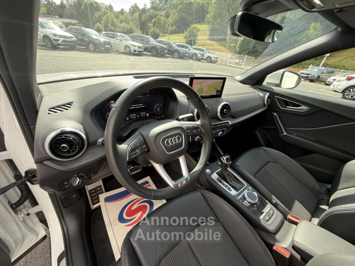 Audi Q2 20 35 TDI - 150 - BV S-tronic  S line + GPS + CAMERA AR + RADAR AR et AV - 10