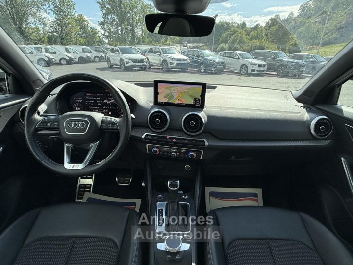 Audi Q2 20 35 TDI - 150 - BV S-tronic  S line + GPS + CAMERA AR + RADAR AR et AV - 17