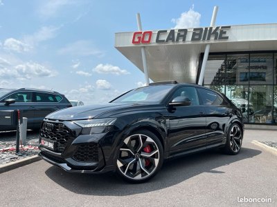 Audi RS Q8 RSQ8 600 ch Full Black Française Garantie 6 ans Suivi complet Matrix Laser Toit ouvrant Echappement Sport Affichage Tête Haute Dynamique Bang&Olufsen   - 1