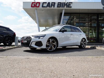 Audi S3 Sportback TFSI 310CH Malus payé Garantie 6 ans Suivi Toit ouvrant panoramique Hayon électrique Sièges cuir chauffants Siège à mémoire Sono Bang & Oluf   - 1
