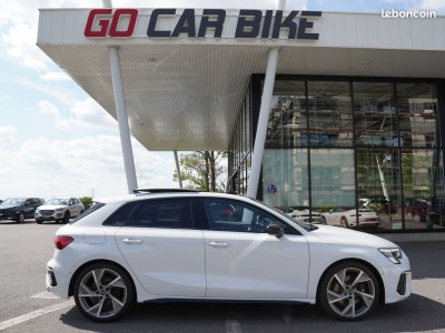 Audi S3 Sportback TFSI 310CH Malus payé Garantie 6 ans Suivi Toit ouvrant panoramique Hayon électrique Sièges cuir chauffants Siège à mémoire Sono Bang & Oluf   - 2