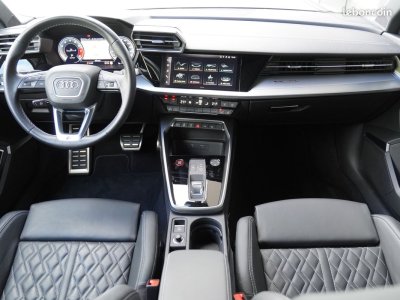 Audi S3 Sportback TFSI 310CH Malus payé Garantie 6 ans Suivi Toit ouvrant panoramique Hayon électrique Sièges cuir chauffants Siège à mémoire Sono Bang & Oluf   - 4