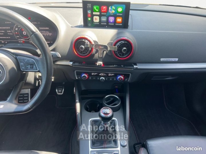 Audi S3 SPORTBACK 20 TFSI 310 QUATTRO TOIT OUVRANT, ETHANOL ENTRETIEN - 9