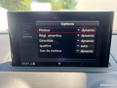 Audi S3 SPORTBACK 20 TFSI 310 QUATTRO TOIT OUVRANT, ETHANOL ENTRETIEN   - 12
