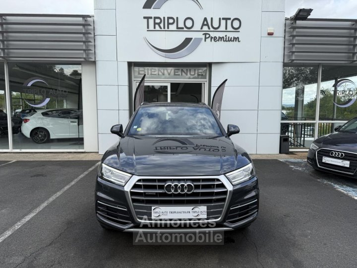 Audi Q5 Quattro 20 TDI - 190 S-tronic Design Luxe SUIVI COMPLET + GPS + CAMERA AR - 2