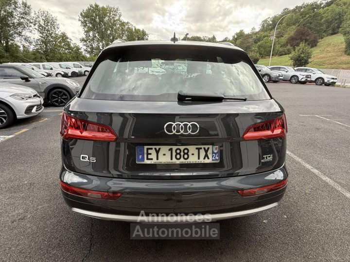 Audi Q5 Quattro 20 TDI - 190 S-tronic Design Luxe SUIVI COMPLET + GPS + CAMERA AR - 6