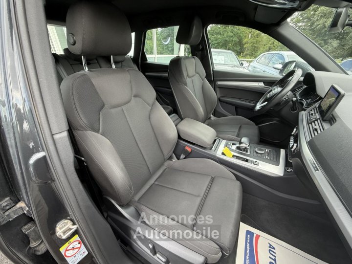 Audi Q5 Quattro 20 TDI - 190 S-tronic Design Luxe SUIVI COMPLET + GPS + CAMERA AR - 14