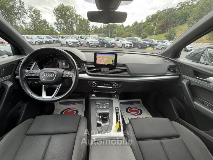 Audi Q5 Quattro 20 TDI - 190 S-tronic Design Luxe SUIVI COMPLET + GPS + CAMERA AR - 16