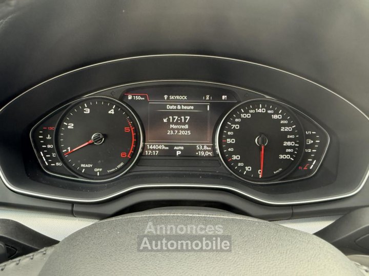 Audi Q5 Quattro 20 TDI - 190 S-tronic Design Luxe SUIVI COMPLET + GPS + CAMERA AR - 18