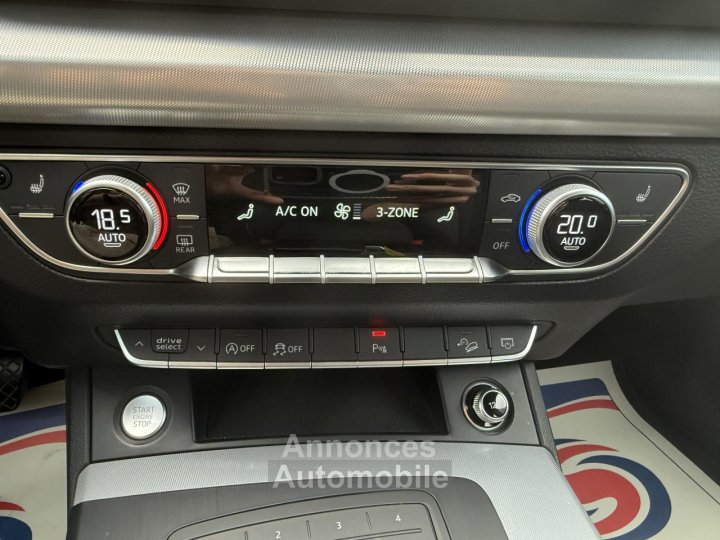 Audi Q5 Quattro 20 TDI - 190 S-tronic Design Luxe SUIVI COMPLET + GPS + CAMERA AR - 21