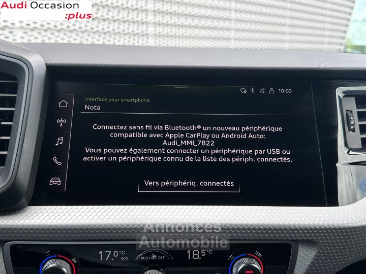 Audi A1 Sportback 30 TFSI 116 ch S tronic 7 S Line - 25