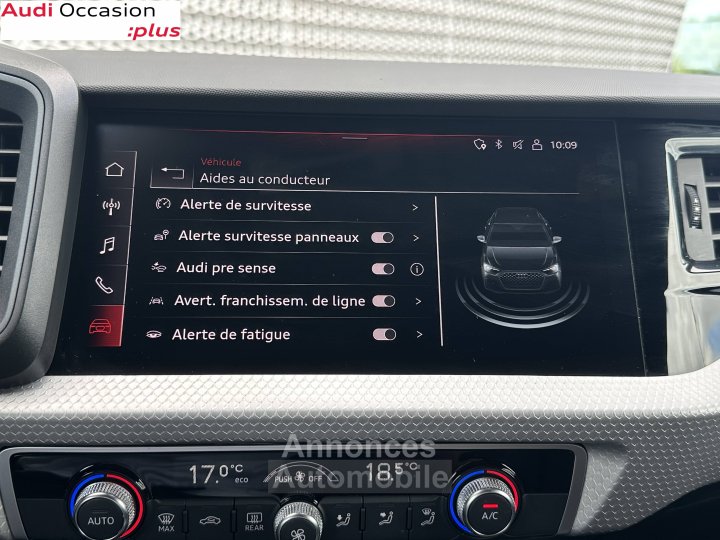 Audi A1 Sportback 30 TFSI 116 ch S tronic 7 S Line - 27