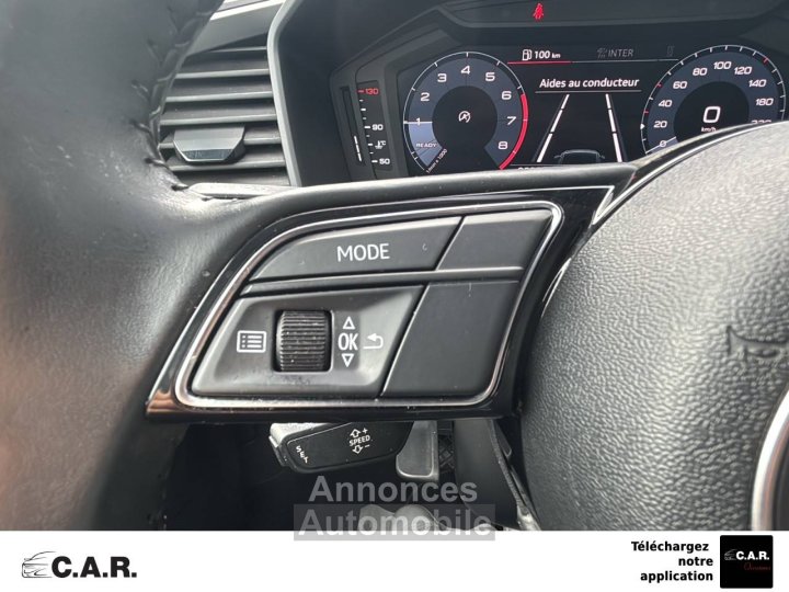 Audi A1 Sportback 30 TFSI 116 ch BVM6 Advanced - 10