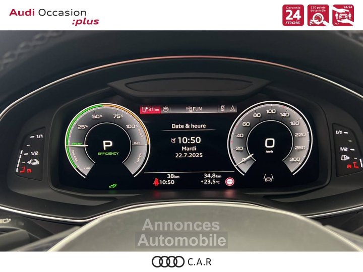 Audi A6 Avant 50 TFSIe 299 ch S tronic 7 Quattro Avus Extended - 24