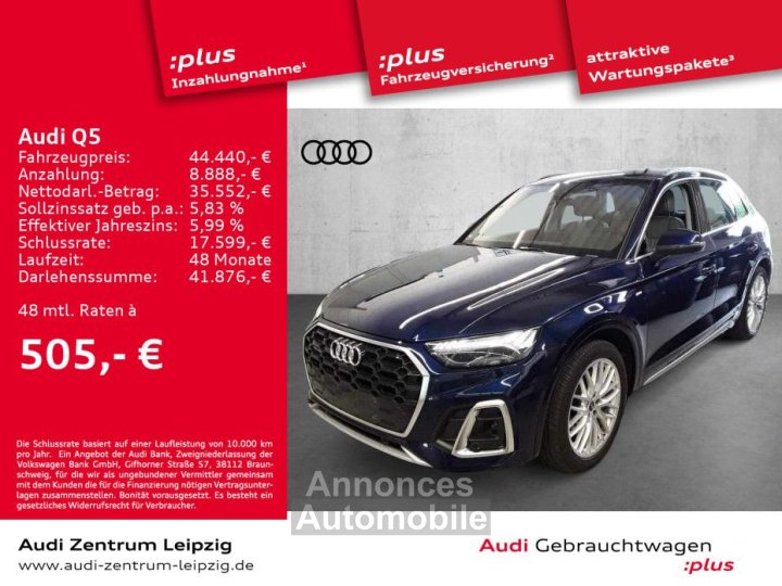 Audi Q5 55 TFSIe qu S line Matrix HuD Air - 1