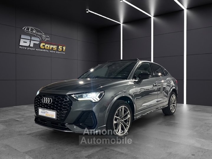 Audi Q3 Sportback 35 tdi 150 cv s edition tronic 7 tva recuperable - 1