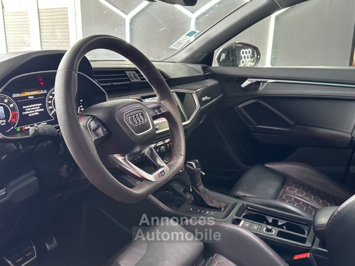 Audi RS Q3 SPORTBACK 400 ch 25 TFSI Toit Ouvrant - BangOlufsen - Camera - Radar AV/AR - Sieges Hayon electriques - 10