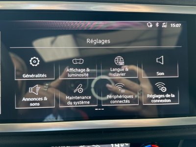 Audi RS Q3 SPORTBACK 400 ch 25 TFSI Toit Ouvrant - BangOlufsen - Camera - Radar AV/AR - Sieges Hayon electriques   - 33