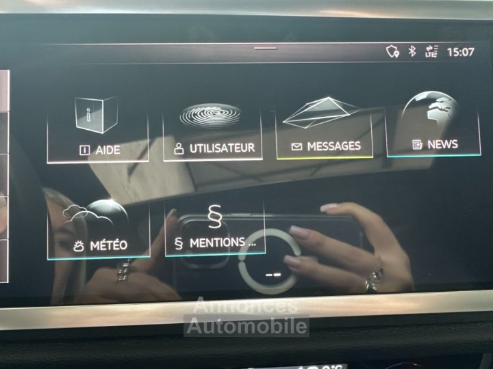 Audi RS Q3 SPORTBACK 400 ch 25 TFSI Toit Ouvrant - BangOlufsen - Camera - Radar AV/AR - Sieges Hayon electriques - 34