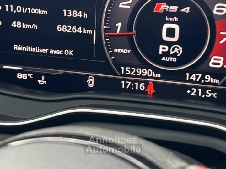 Audi RS4 Avant 29 V6 TFSI 450ch quattro tiptronic 8 Euro6d-T - 14