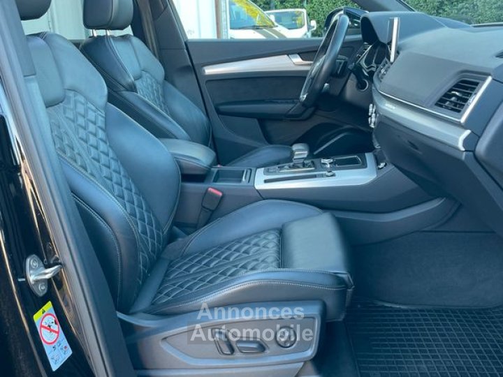 Audi Q5 S-Line 50 TDI 30 Quattro 286 Cv 136700 Km Matrix LED Jantes 21 Cuir sport Nappa Virtual Toit ouvrant Caméra Garantie 6 mois - 7